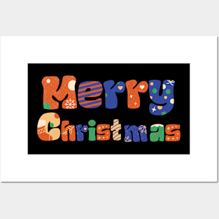 Merry Christmas Posters and Art